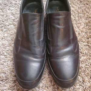 To Boot New York Adam Derrick slip On men shoes black leather 13 M